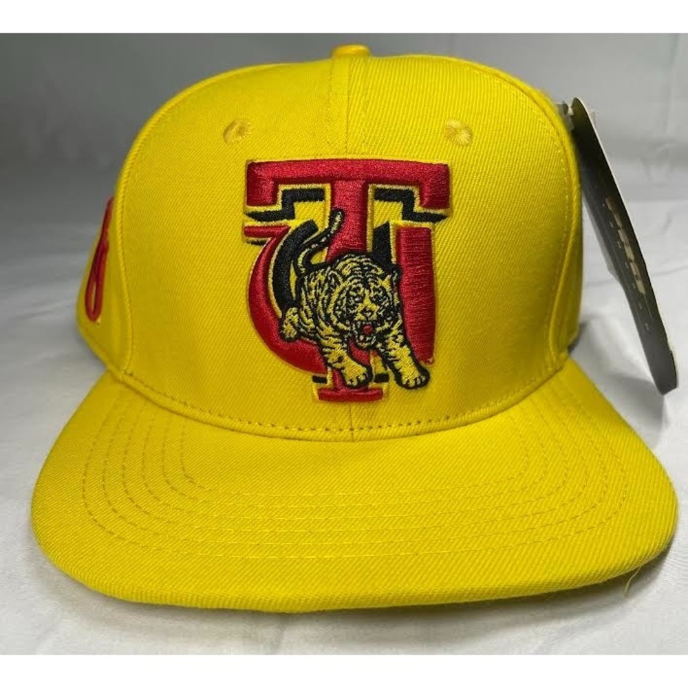 Tuskegee Golden Tigers Pro Standard Men's Yellow Snapback Hat NWT